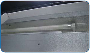 Back Bar Cooler Beer Cooler Horizontal Fluorescent Tube Light