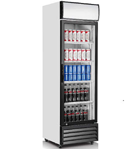 China Beverage Display Cooler Manufacturer - 1-Door Upright Beverage Display Cooler