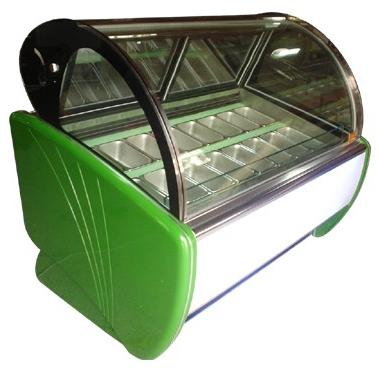 China Ice Cream Showcase Manufacturer - Curved Glass Ice Cream Showcase