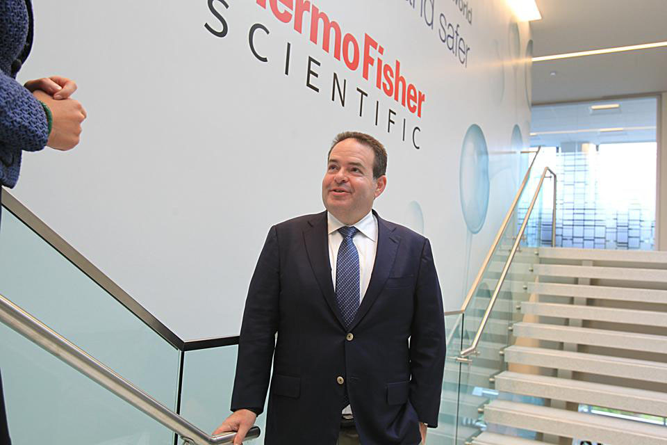 CEO Marc Casper of Thermo Fisher Scientific