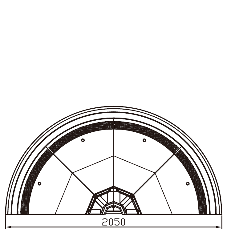HB41B(H)F_Island_Air-Curtain_Open_Cooler_Vertical_View; Manufacturer with 20+ Years in producing Refrigeration Equipment, Quality Guaranteed.