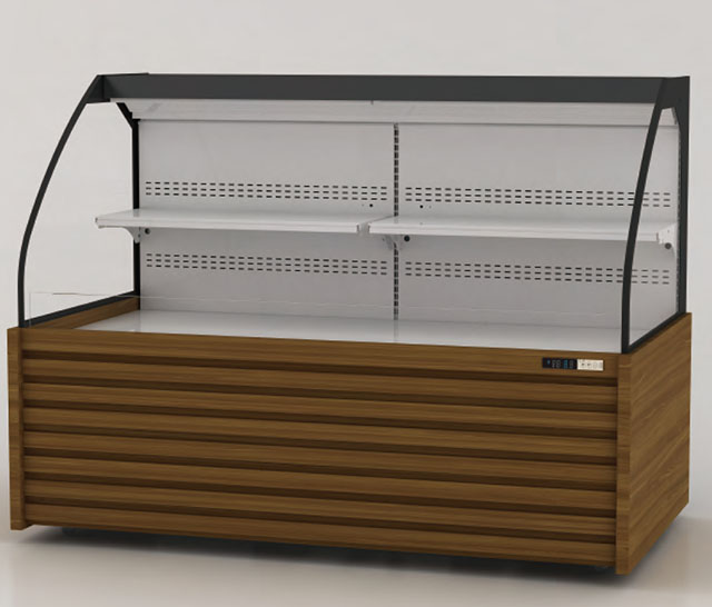 MD1-FZ-4B1_Grab_and_Go_Supermarket_Refrigerator_Multideck_Cooler_Open_Chiller_Refrigerated_Display_Cabinet; Supermarket Refrigerator Producer in China with 20+ Years of experience in producing Supermarket Refrigeration Equipment, Quality Guaranteed.