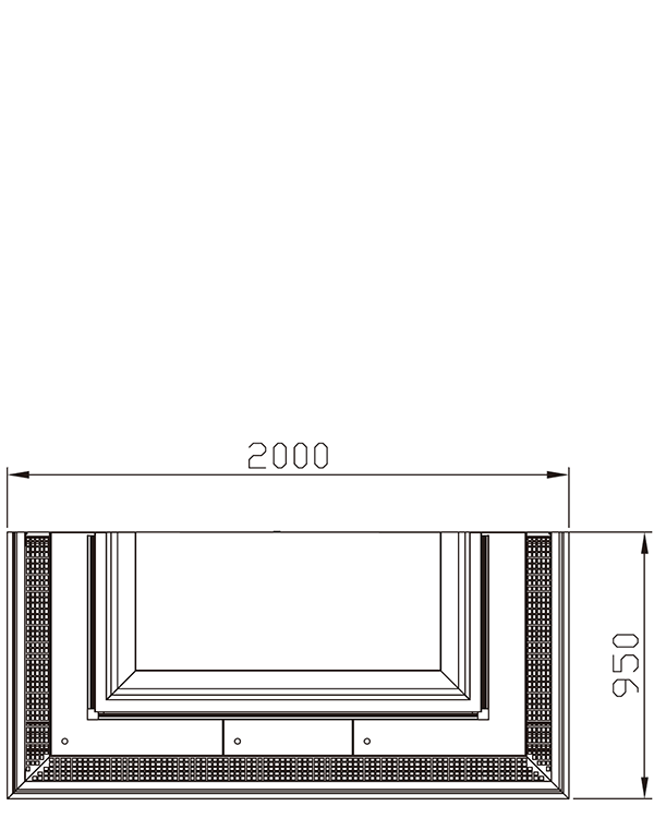 MD1-UER-4D1_Supermarket_Chiller_Air_Curtain_Cooler_Multideck_Fridge_End_Cap_Unit_Right_Side_View; Supermarket Chiller Manufacturer with 20+ Years in producing Supermarket Refrigeration Equipment, Quality Guaranteed.