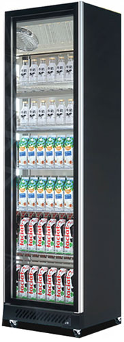 Minimart Drinks & Beverage Display Cases - Vertical Beverage Display Chiller Showcase; Professional supermarket refrigerator manufacturer in China, Quality Guaranteed, Affordable Price