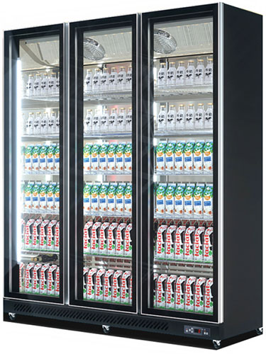Minimart Drinks & Beverage Display Cases - VerticalBeverage Display Chiller Showcase; Professional supermarket refrigerator manufacturer in China, Quality Guaranteed, Affordable Price