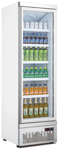 Retail Store Drinks & Beverage Display Cases - Upright Beverage Display Chiller Showcase; Professional supermarket refrigerator manufacturer in China, Quality Guaranteed, Affordable Price