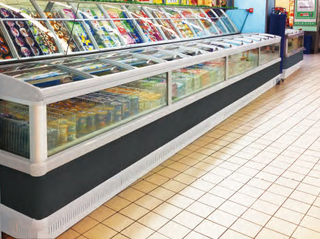 supermarket island freezer for sale