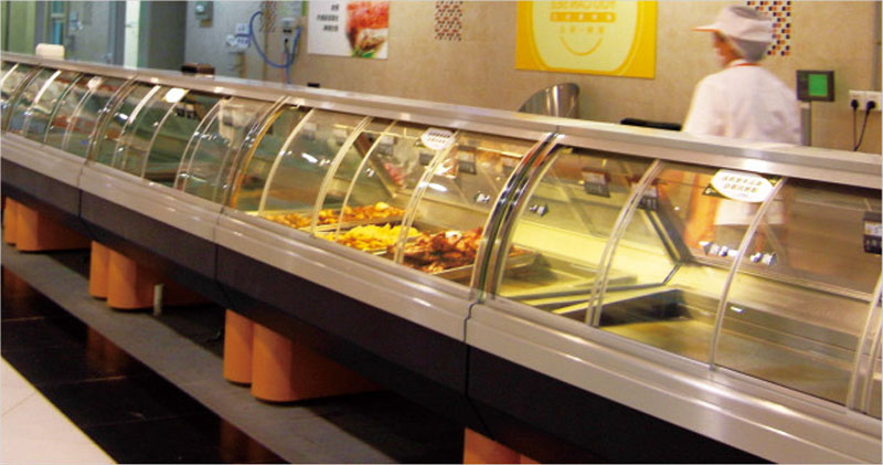 Supermarket Display Case Manufacturer with 20+ Years in producing Supermarket Refrigeration Equipment, Quality Guaranteed.