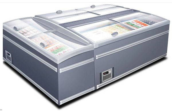 Hypermarket Island Freezer Combination A; Supermarket Refrigerator & Freezer Producer with 20+ Years of experience, Quality Guaranteed.