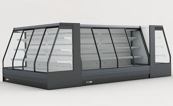 MD1-FZ-4D1 Supermarket Multideck Chiller Manufacturer with 20+ Years in producing Supermarket Refrigeration Equipment, Quality Guaranteed.