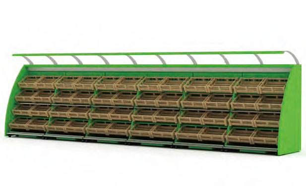Supermarket Cooler & Chiller Manufacturer in China -  Supermarket Vegetables & Fruits Open Cooler