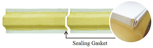 Prefabricated Insulated Sandwich Walk-in Cold Room Panel Sealing Gasket