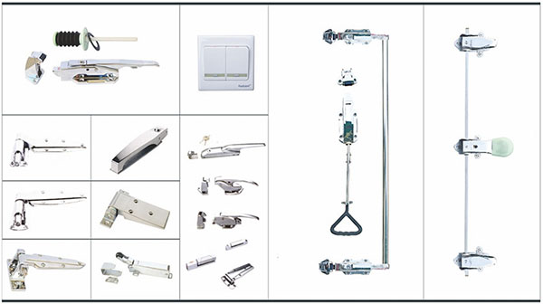 Cold Room Door Accessories: Sliding Door and Hinged Door Accessory for Refrigerated Warehouse, Walk-in Cooler & Freezer