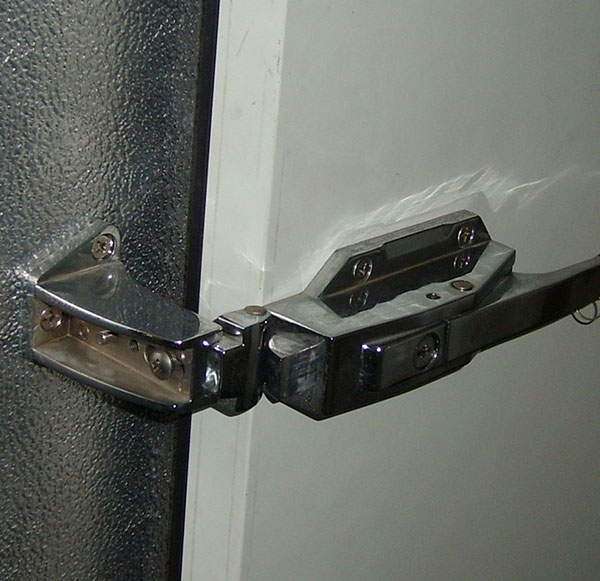 Walk-in Cold Room Door Latch Handle with Lock and Keys
