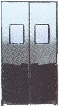 Refrigerated Warehouse Doors: Walk-in Cold Storage Warehouse None-Spring Swing Door