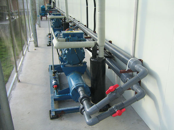Walk-in Refrigerated Warehouse Water-Cooled Cold Room Condensing Unit